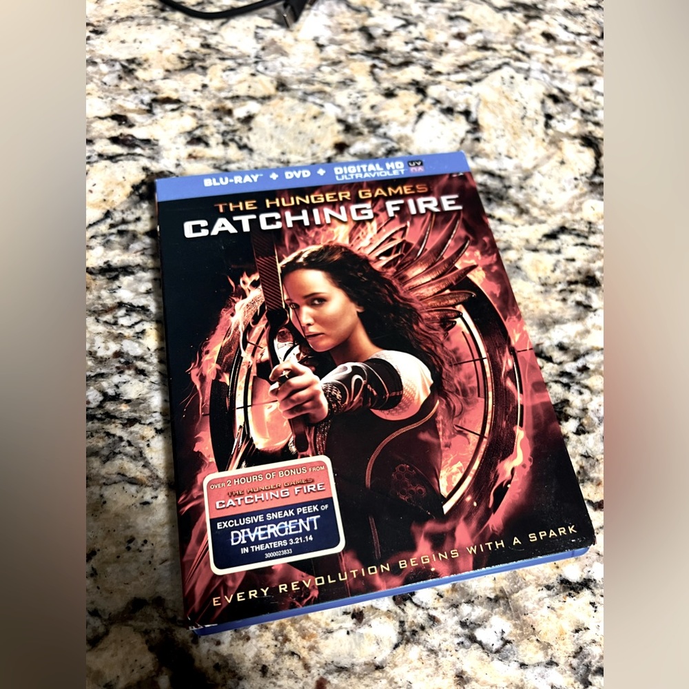 The Hunger Games Catching Fire DVD